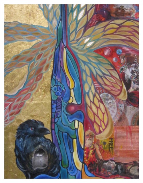 Feminine Wisdom (Raven #6) 22x28 ~ 2015