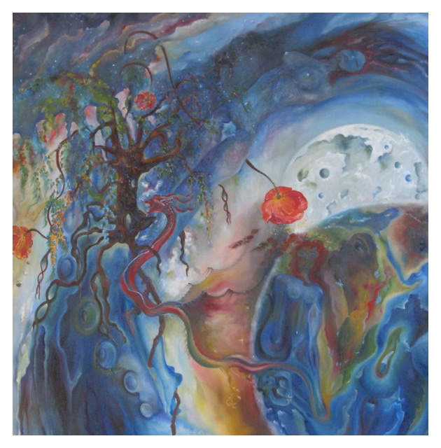 Yggdrasil~Pollenation 36x36 ~ 2011 ~ SOLD